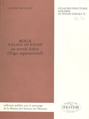 cover image of Boua, village de Koudé